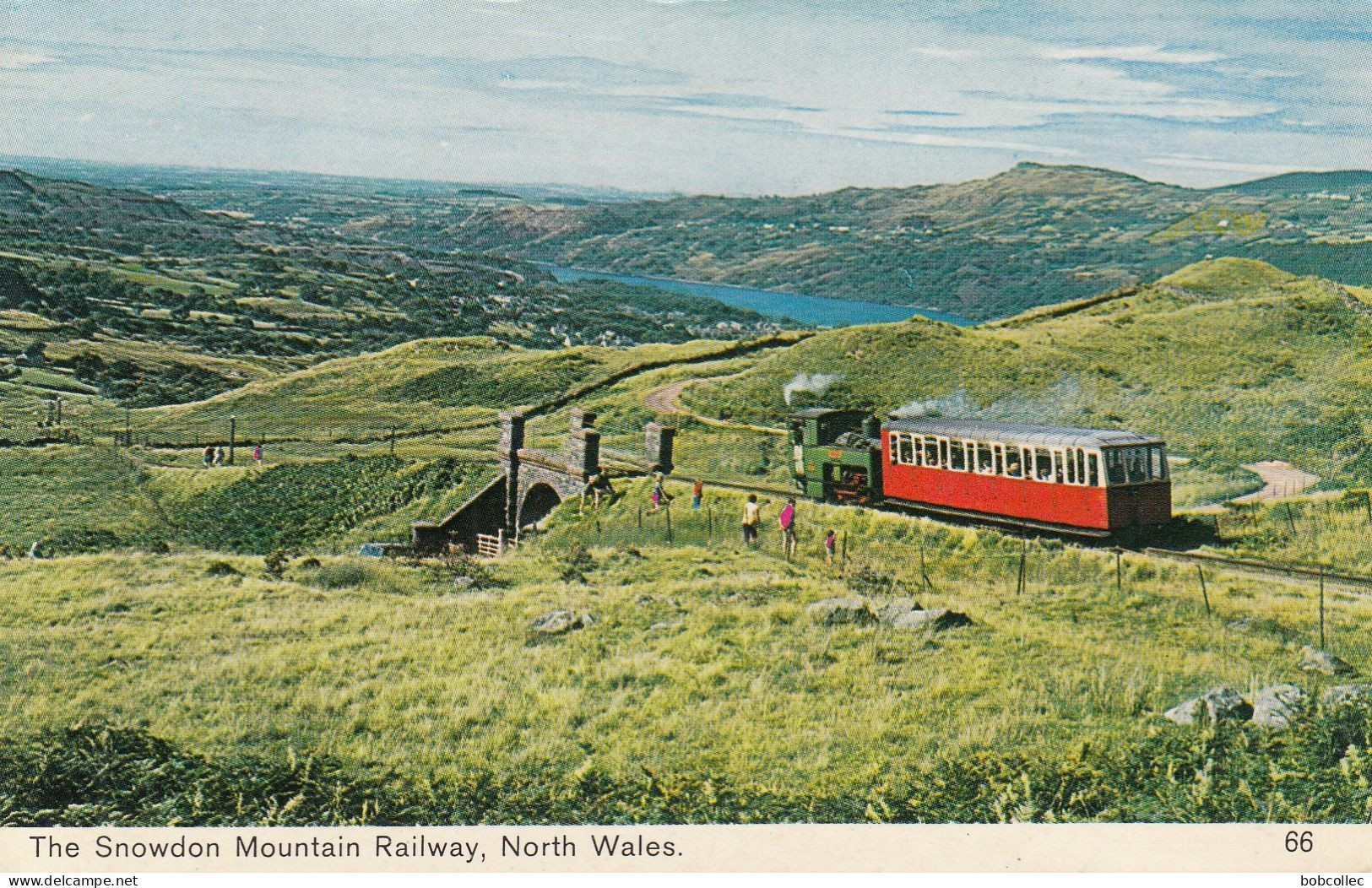 THE SNOWDON MOUNTAIN RAILWAY (North Wales) - Trains