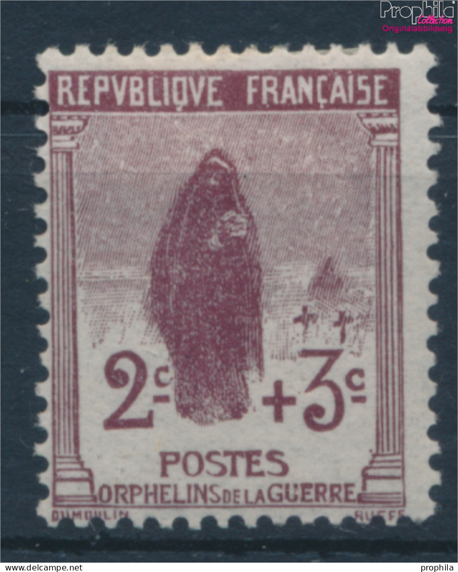 Frankreich 128 Mit Falz 1917 Kriegswaisen (10387916 - Nuevos