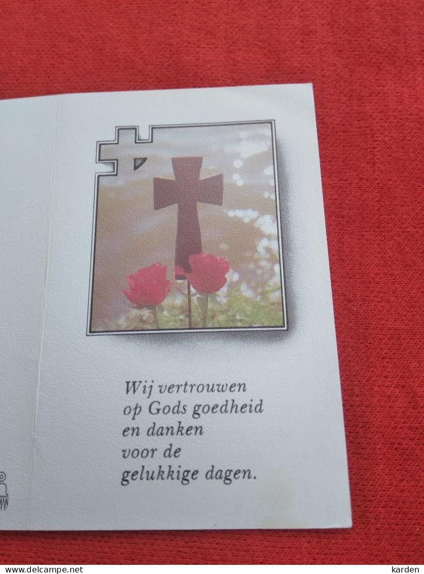 Doodsprentje Emiel Van Cauwenberghe / Hamme 24/5/1924 - 4/9/1992 ( Gabriëlle Vermeire ) - Godsdienst & Esoterisme