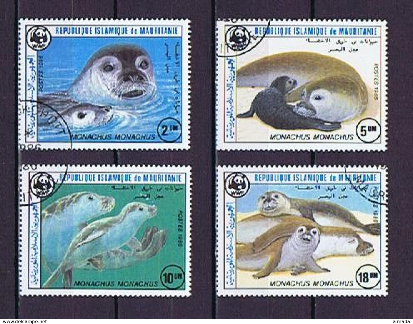 Mauretanien 1986: Michel 871-874 Gestempelt,  Used - Used Stamps