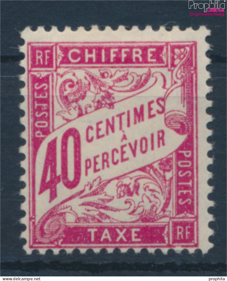 Frankreich P47 Mit Falz 1921 Portomarken (10387885 - Neufs