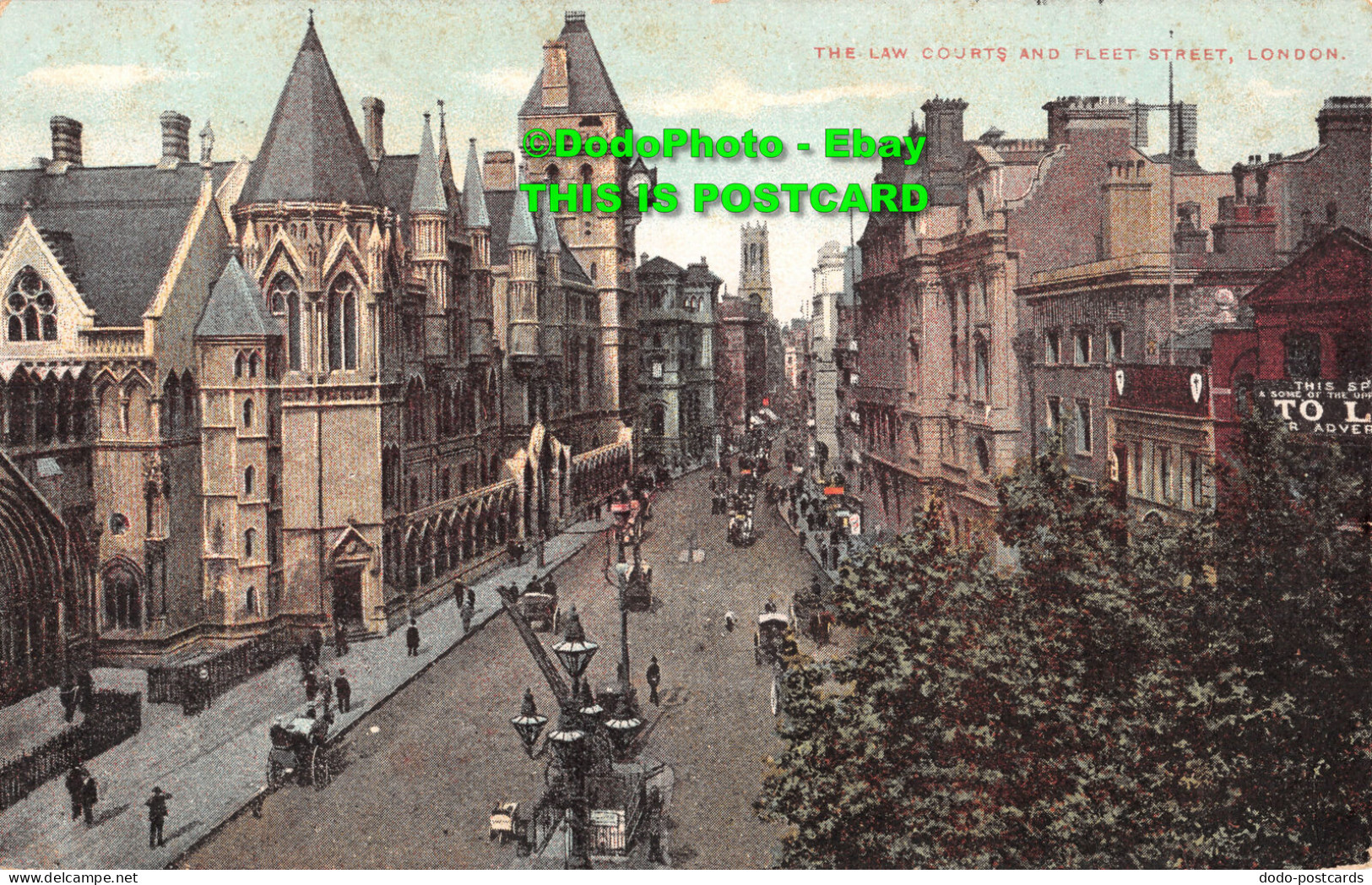 R426489 London. The Law Courts And Fleet Street - Sonstige & Ohne Zuordnung