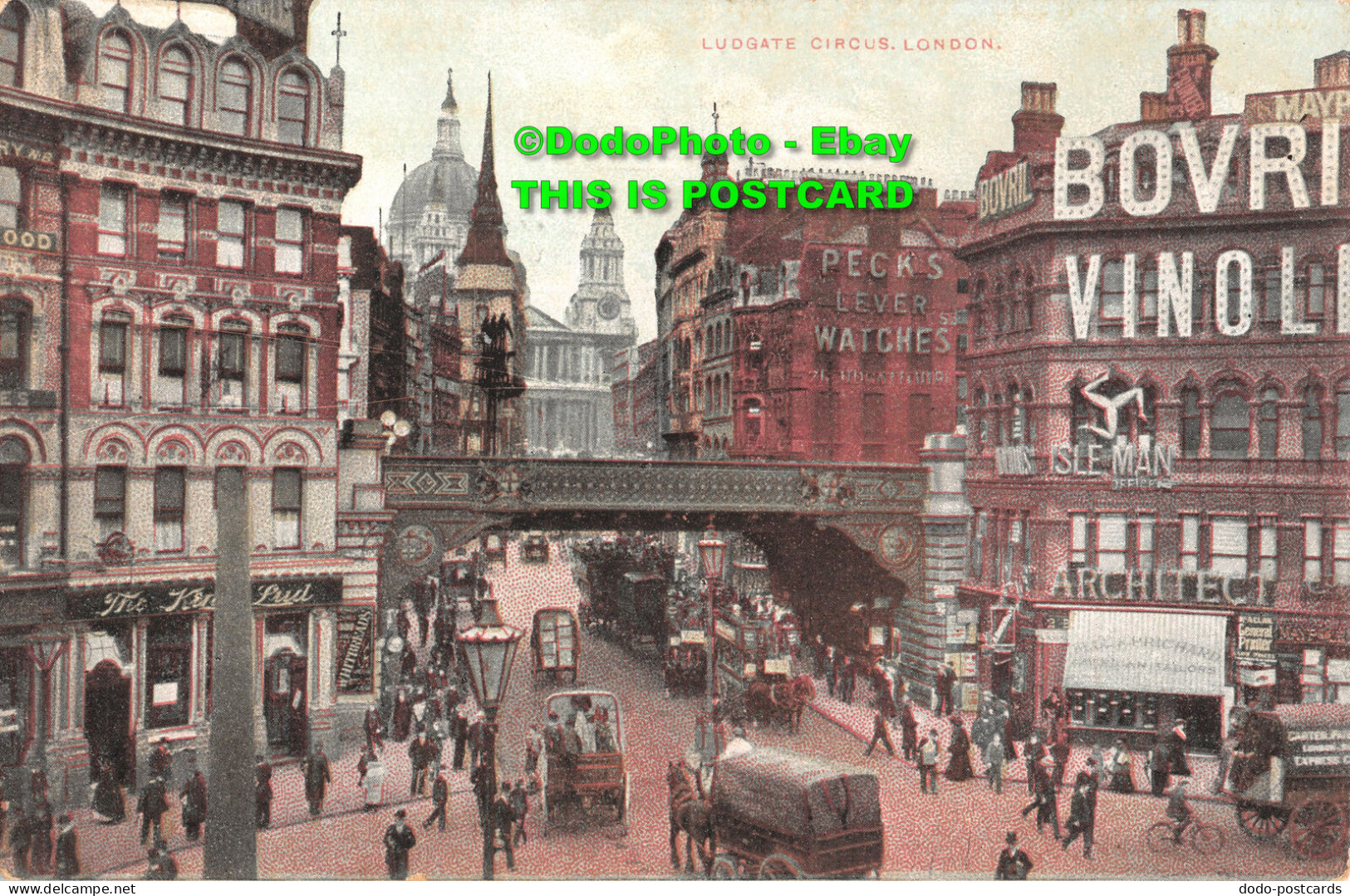 R426120 London. Ludgate Circus. Postcard - Sonstige & Ohne Zuordnung