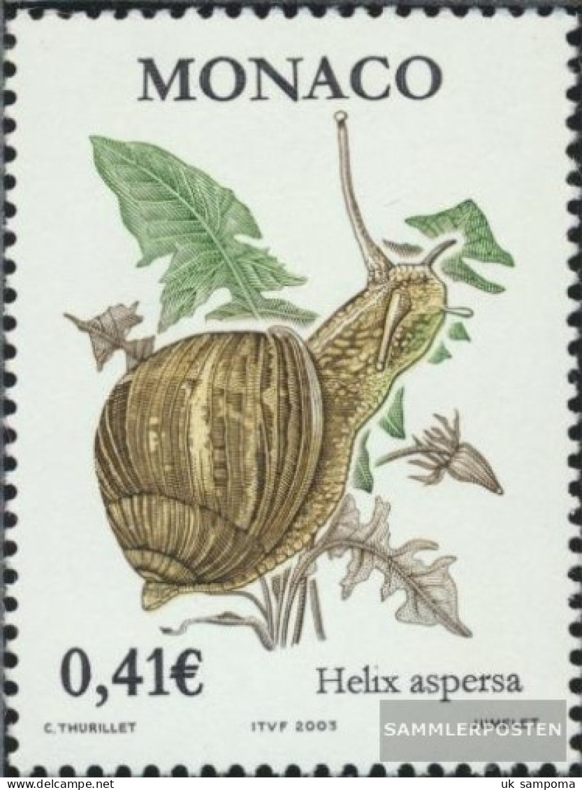 Monaco 2631 (complete Issue) Unmounted Mint / Never Hinged 2002 Postage Stamp: Flora And Flora - Unused Stamps