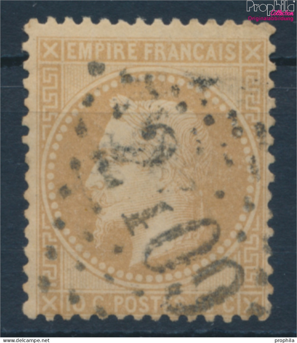 Frankreich 27 Gestempelt 1867 Napoleon (10387365 - 1863-1870 Napoleone III Con Gli Allori