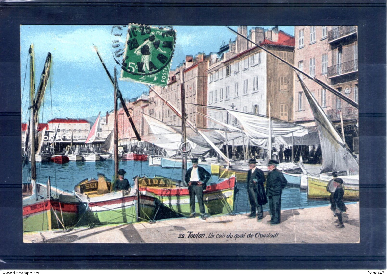 83. Toulon. Un Coin Du Quai De Cronstadt - Toulon