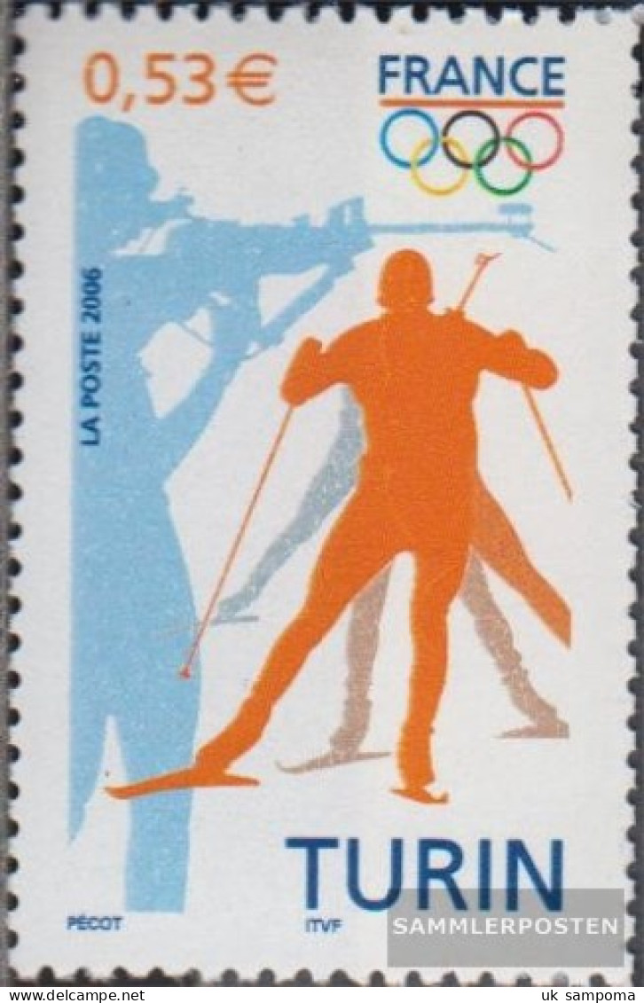France 4040 (complete Issue) Unmounted Mint / Never Hinged 2006 Olympics Winter Games, Turin - Unused Stamps