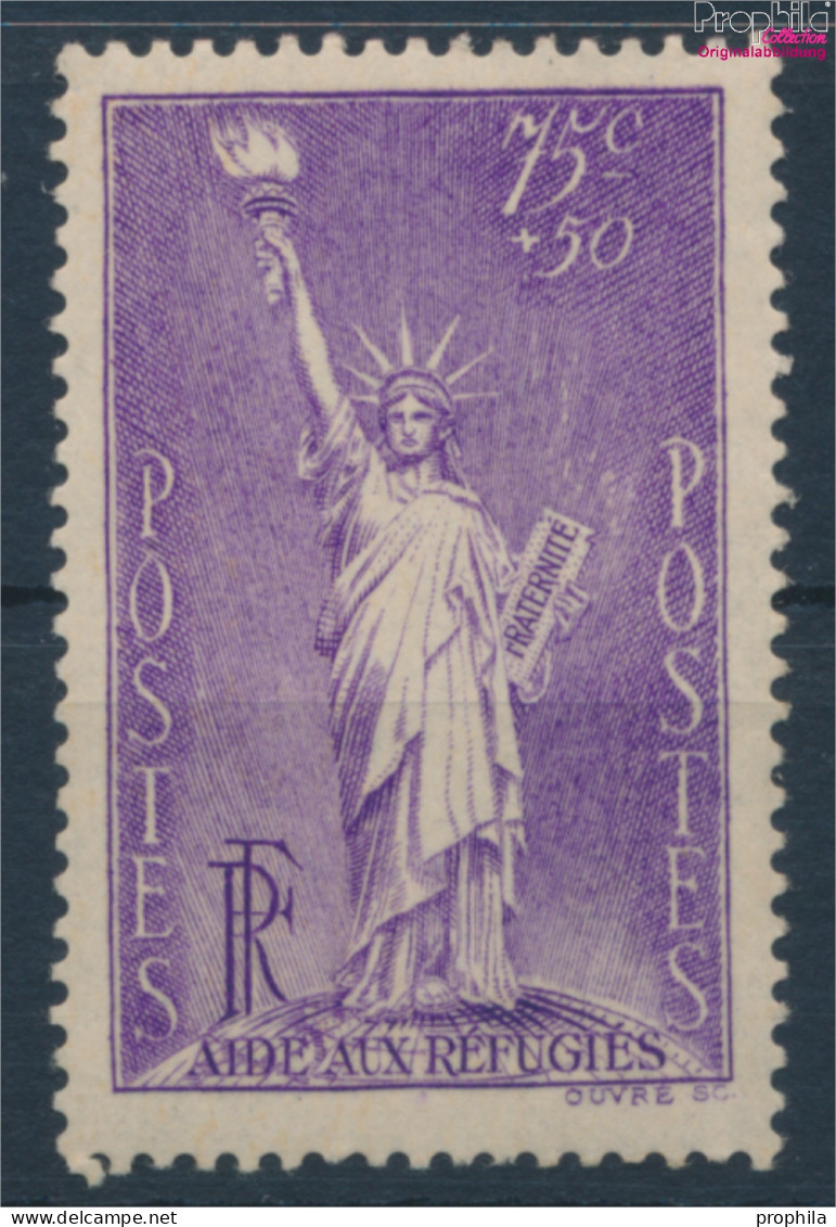 Frankreich 312 (kompl.Ausg.) Postfrisch 1936 Nansen-Fond - Freiheitsstatue (10387419 - Nuovi