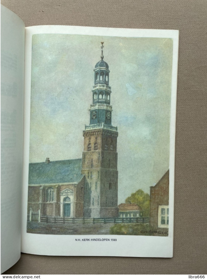 OUDE KERKTORENS IN NEDERLAND - 32 Aquarellen in meerkleurendruk - Leen Molendijk - 38 pp. - 28,5 x 20 cm.