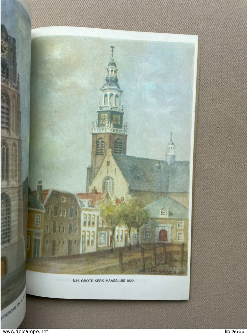 OUDE KERKTORENS IN NEDERLAND - 32 Aquarellen in meerkleurendruk - Leen Molendijk - 38 pp. - 28,5 x 20 cm.