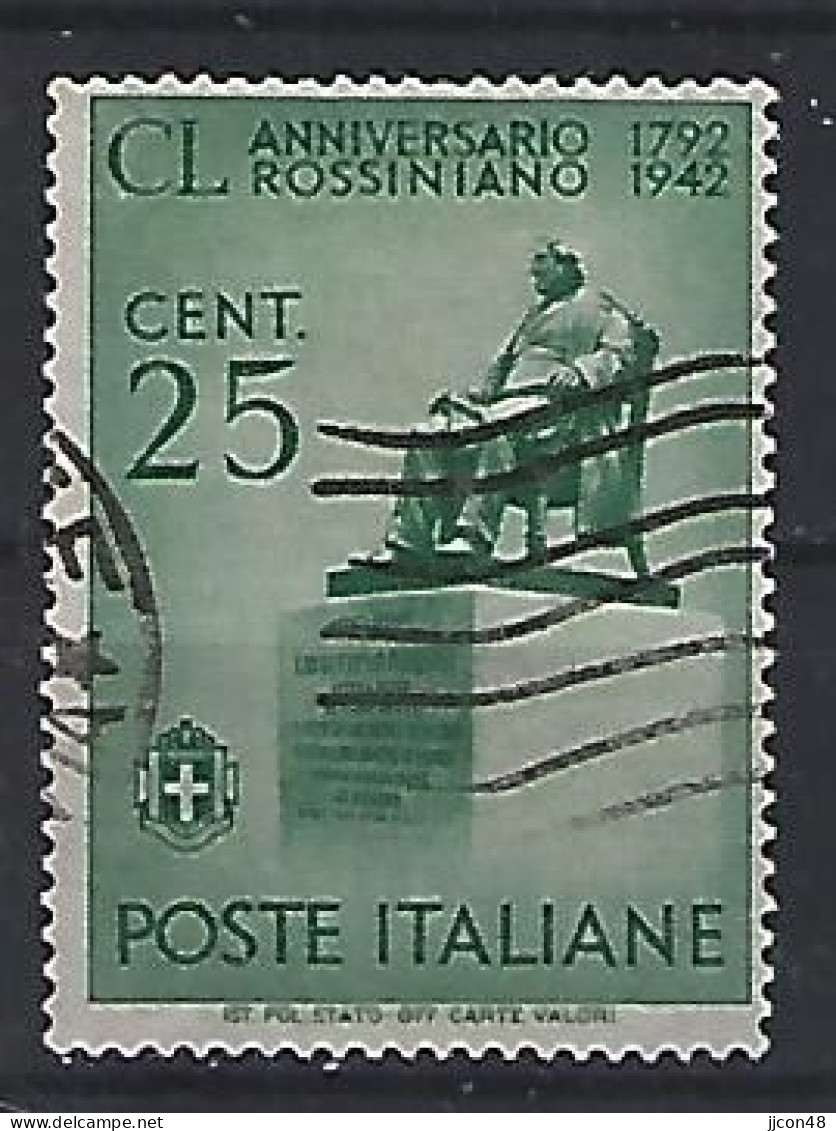 Italy 1942  Gioacchino Rossini (o) Mi.638 - Used