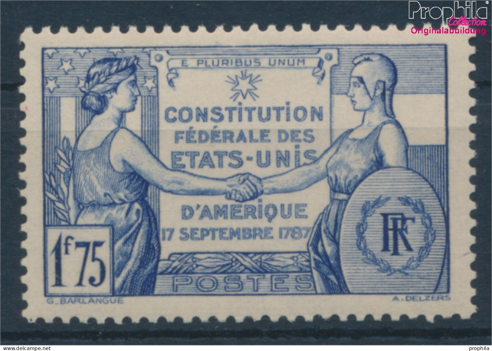Frankreich 362 (kompl.Ausg.) Postfrisch 1937 150 Jahre Verfassung Amerikas (10387437 - Nuovi