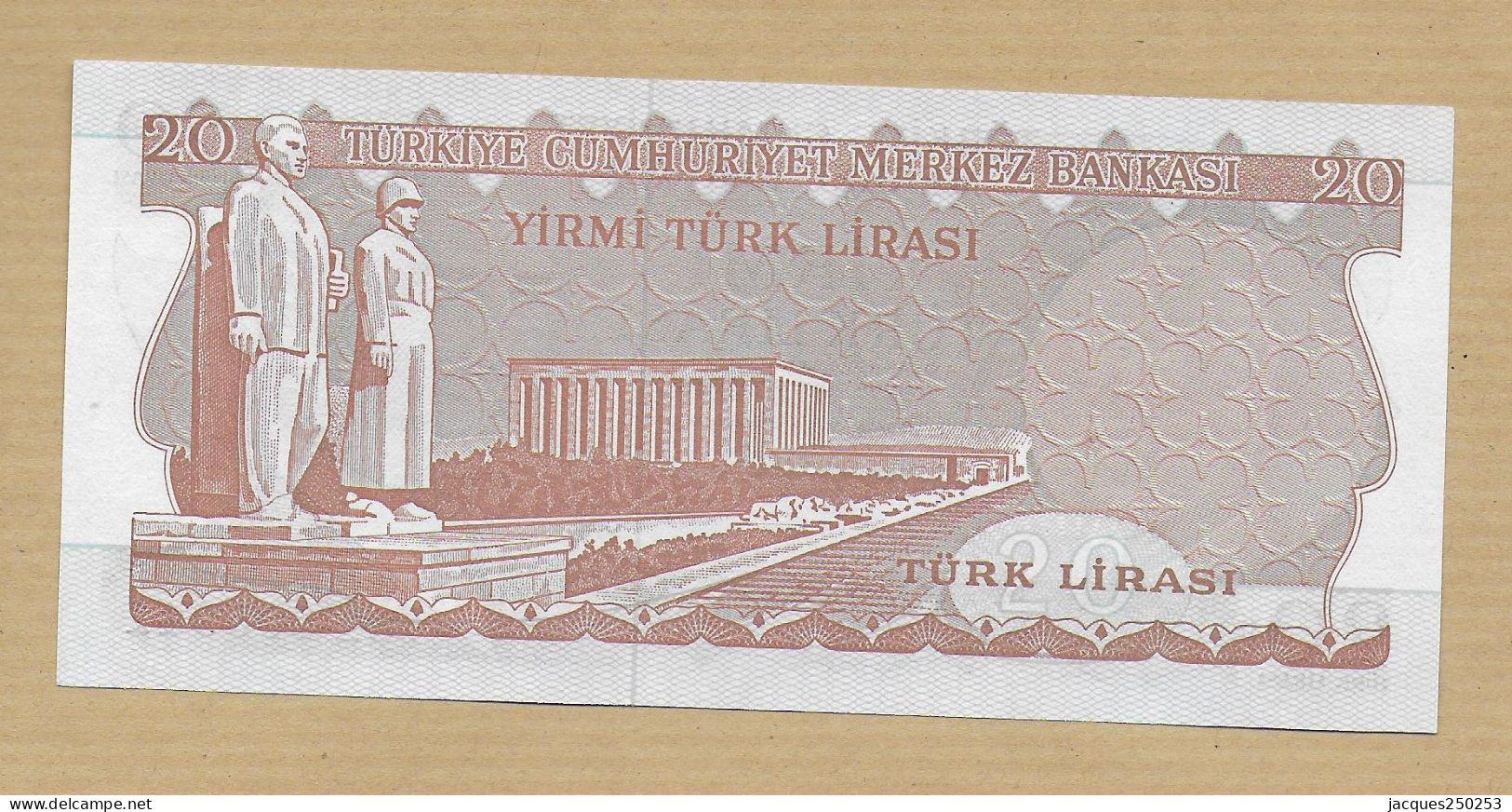 20 TURK LIRASI TURQUIE NEUF - Kiloware - Banknoten