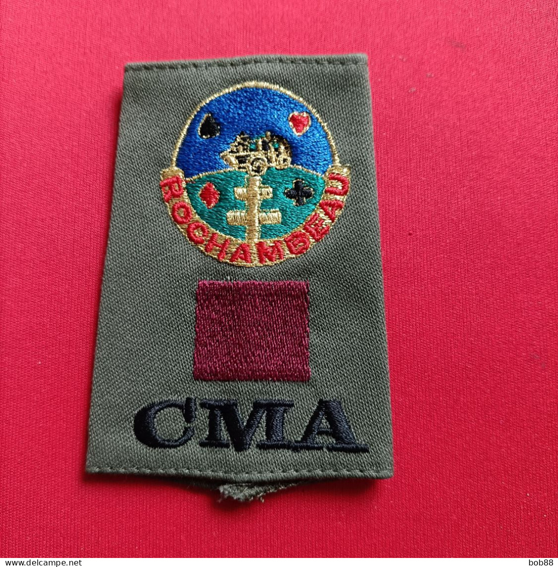 CMA ROCHAMBEAU / ANTENNE DE MAILLY / CENTRE MÉDICAL DES ARMÉES - Blazoenen (textiel)