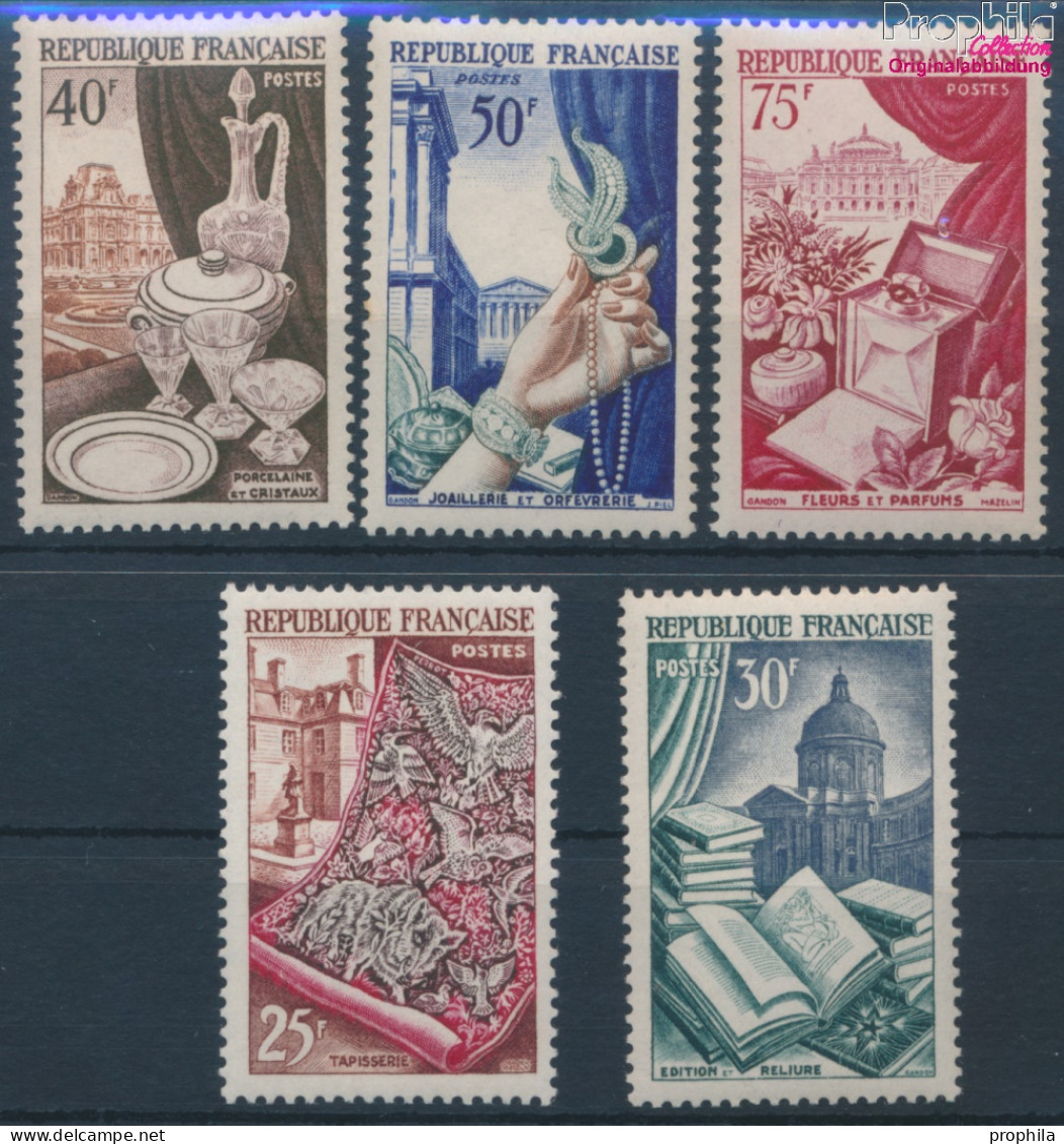 Frankreich 996-1000 (kompl.Ausg.) Postfrisch 1954 Exportindustrie (10387585 - Nuovi