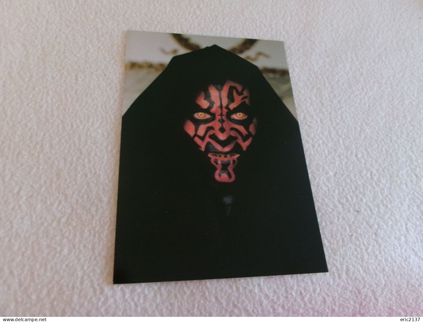 BELLE CARTE "STAR WARS EPISODE I ...DARTH MAUL" .. - Other & Unclassified