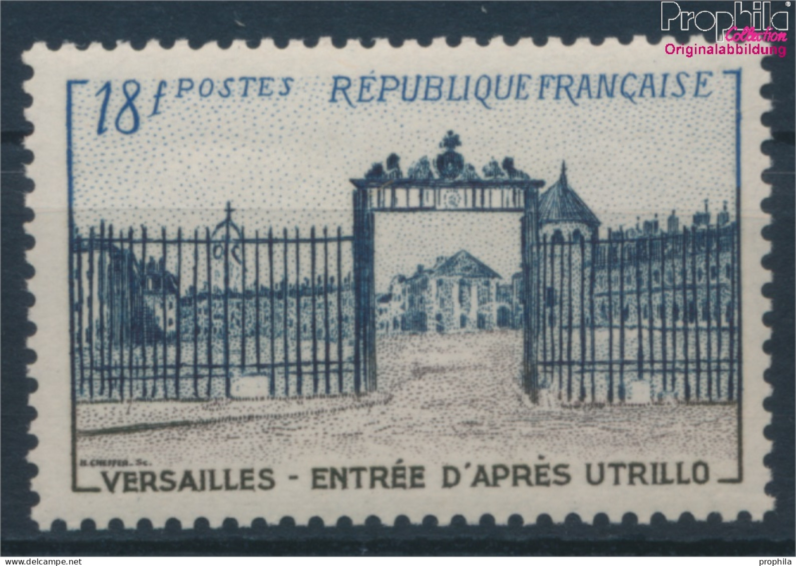 Frankreich 1014 (kompl.Ausg.) Postfrisch 1954 Versailles (10387590 - Nuovi