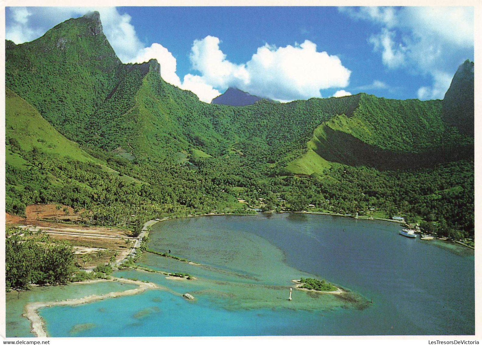 TAHITI - Moorea - Vaiare Le Port Principal De Moorea Pour Les Goelettes - Carte Postale - Tahiti