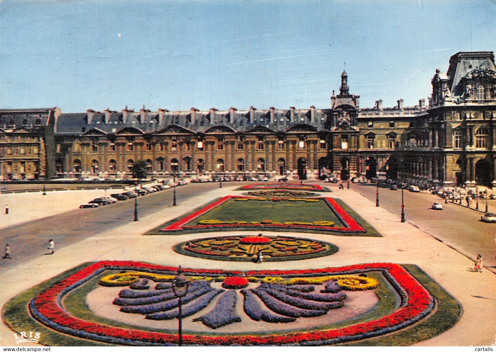 75-PARIS LE LOUVRE ET LES JARDINS-N°4163-A/0249 - Louvre