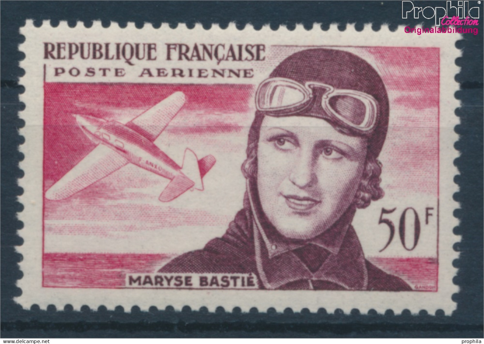 Frankreich 1052 (kompl.Ausg.) Postfrisch 1955 Flugpost - Maryse Bastie (10387604 - Nuovi