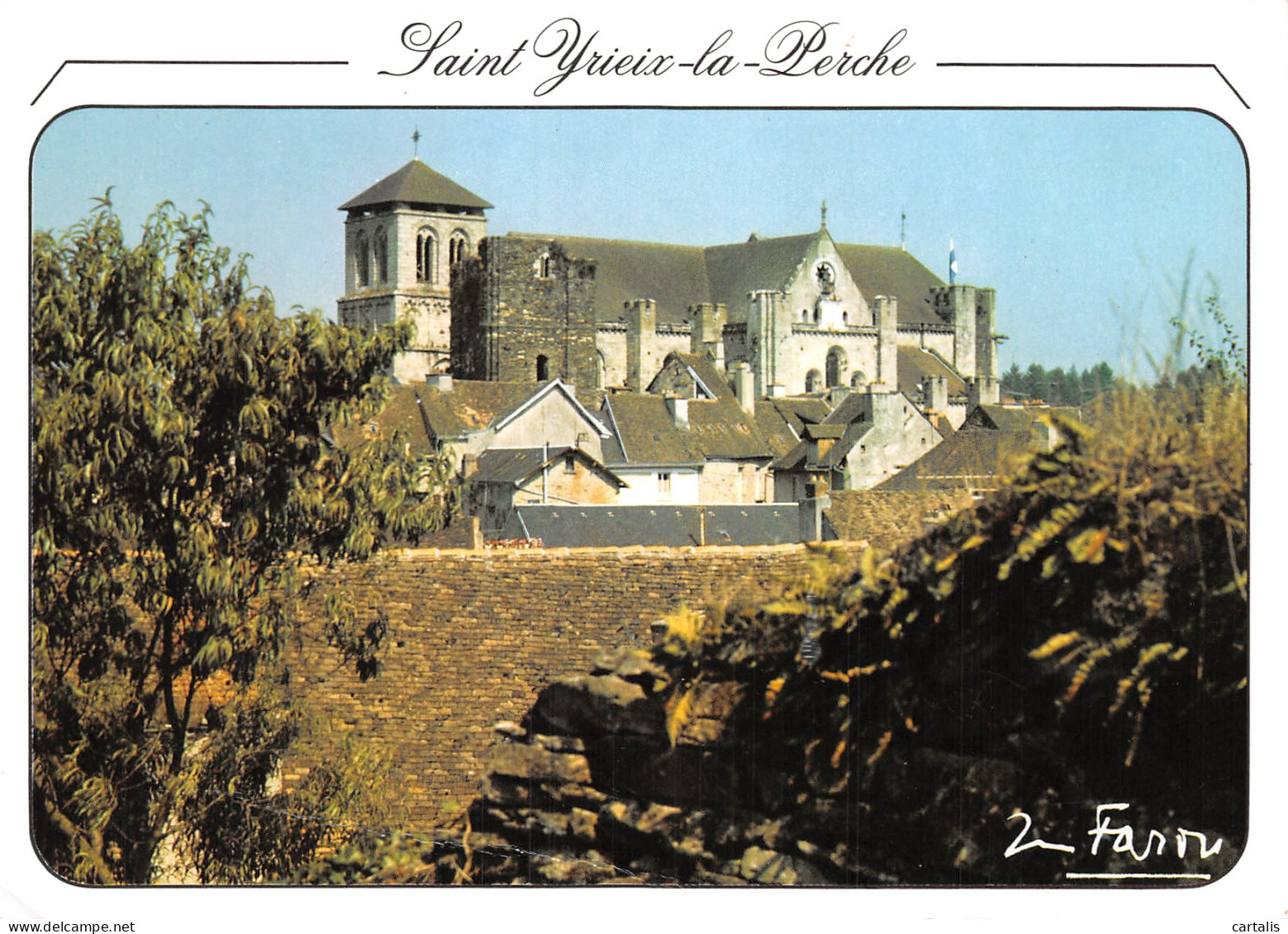 87-SAINT YRIEIX LA PERCHE-N°4163-D/0157 - Saint Yrieix La Perche