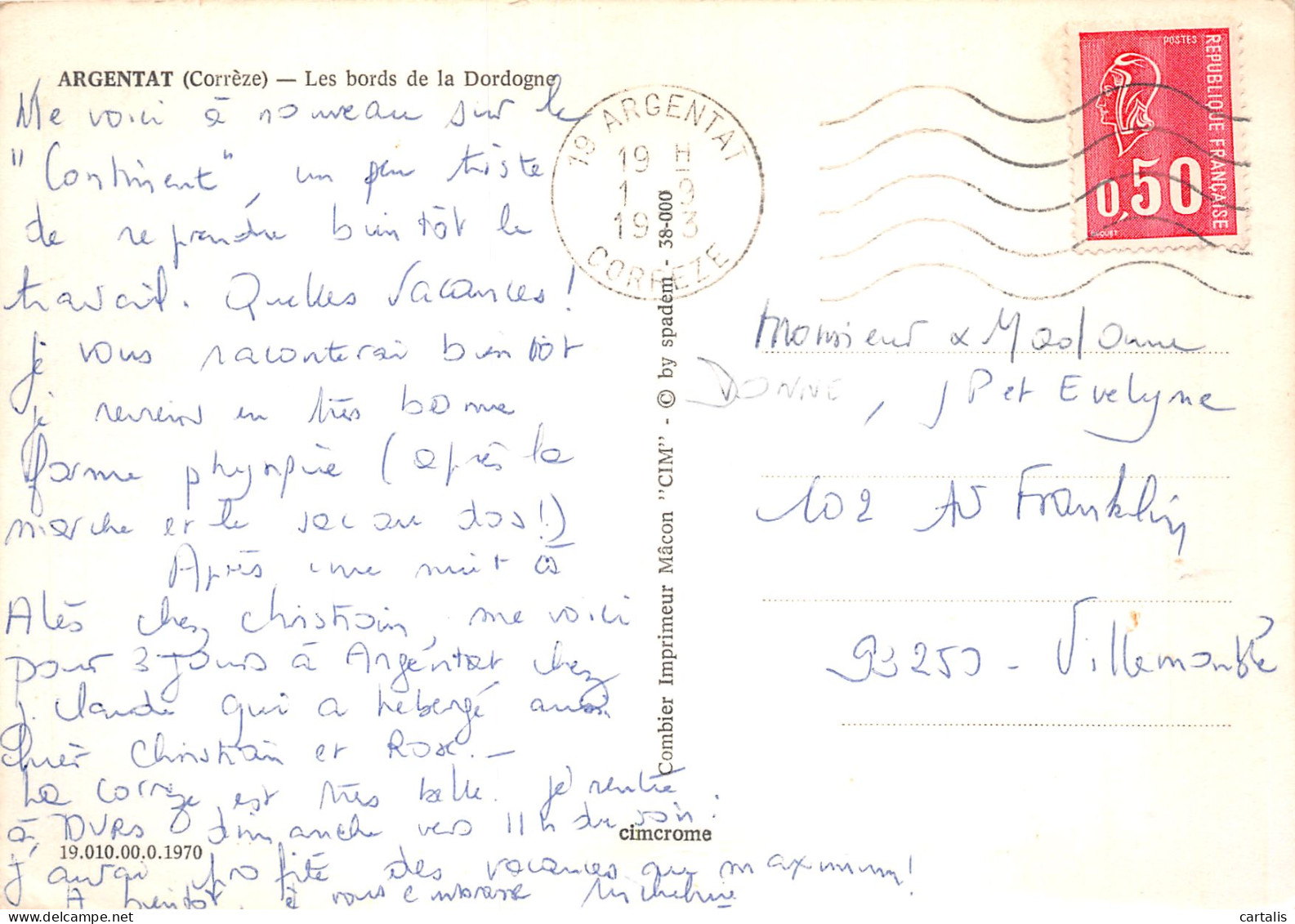 19-ARGENTAT-N°4163-D/0099 - Argentat