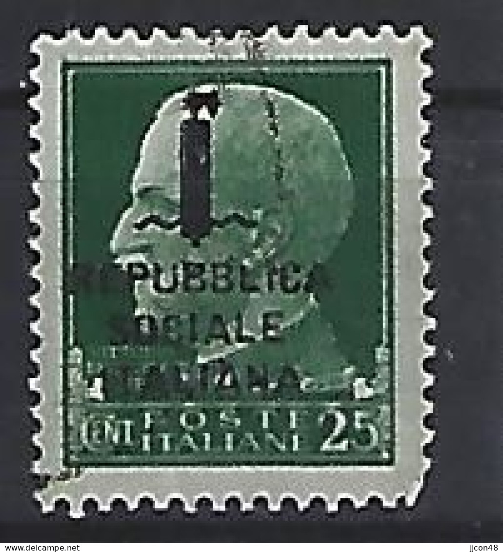 Italy 1944  Soziale Republik (o) Mi.642 - Usados