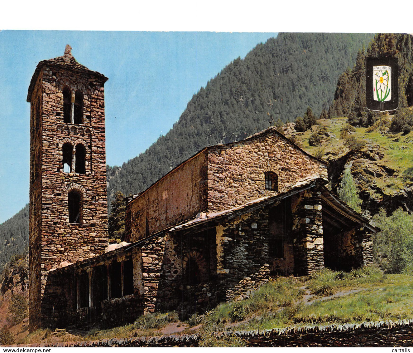 AND-ANDORRE EGLISE ROMANE-N°4164-C/0257 - Andorre