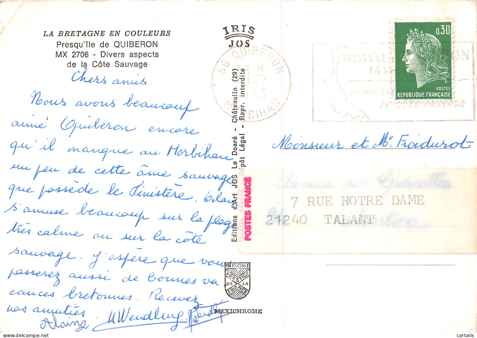 56-QUIBERON-N°4164-C/0227 - Quiberon