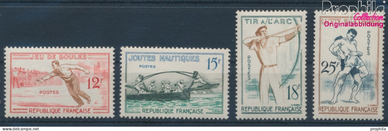 Frankreich 1197-1200 (kompl.Ausg.) Postfrisch 1958 Sportarten (10387653 - Neufs