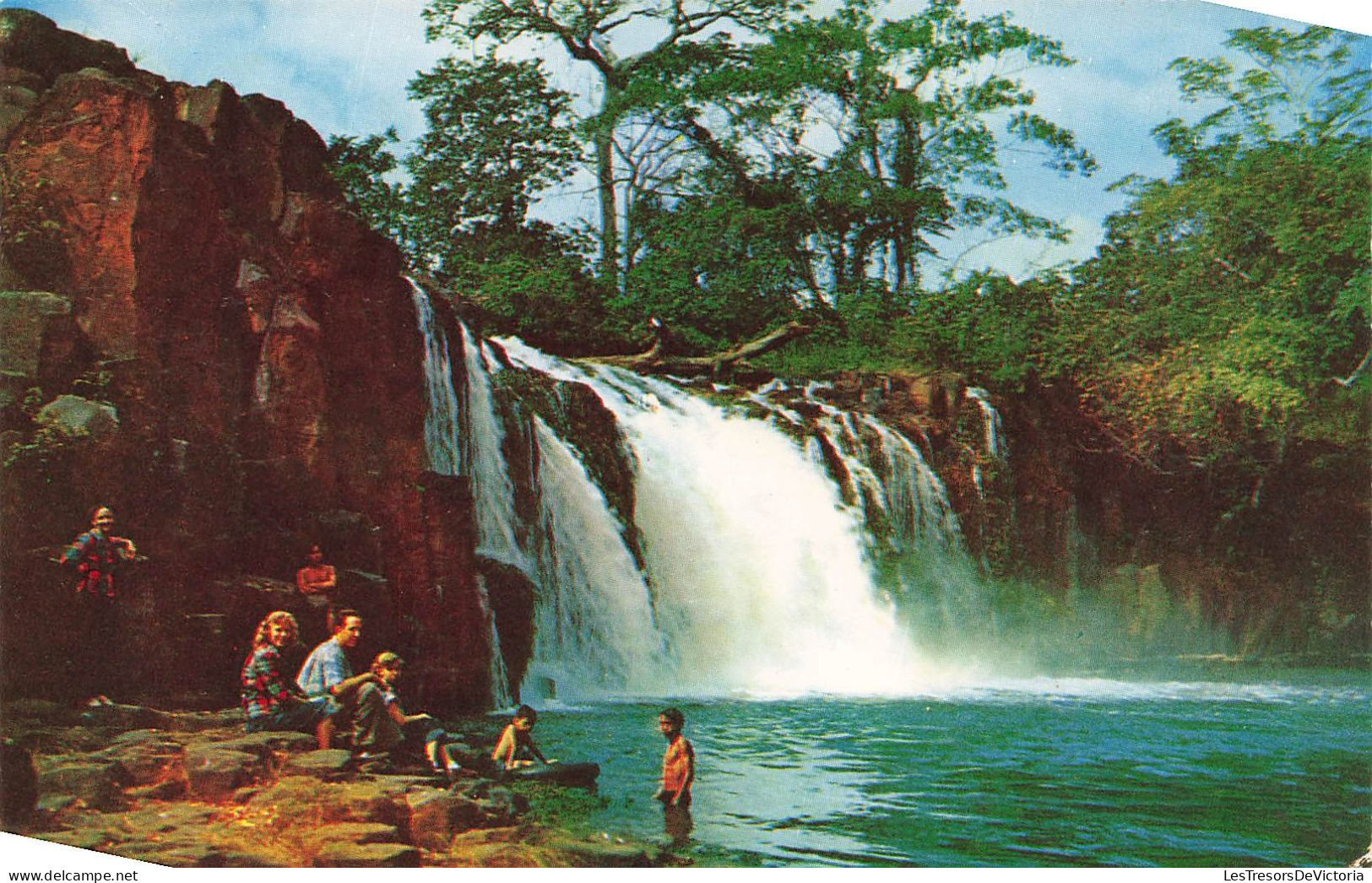 PANAMA - Chorrera Falls Near La Chorrera - One Of The Places Most Visited By Tourists - Carte Postale Ancienne - Panamá