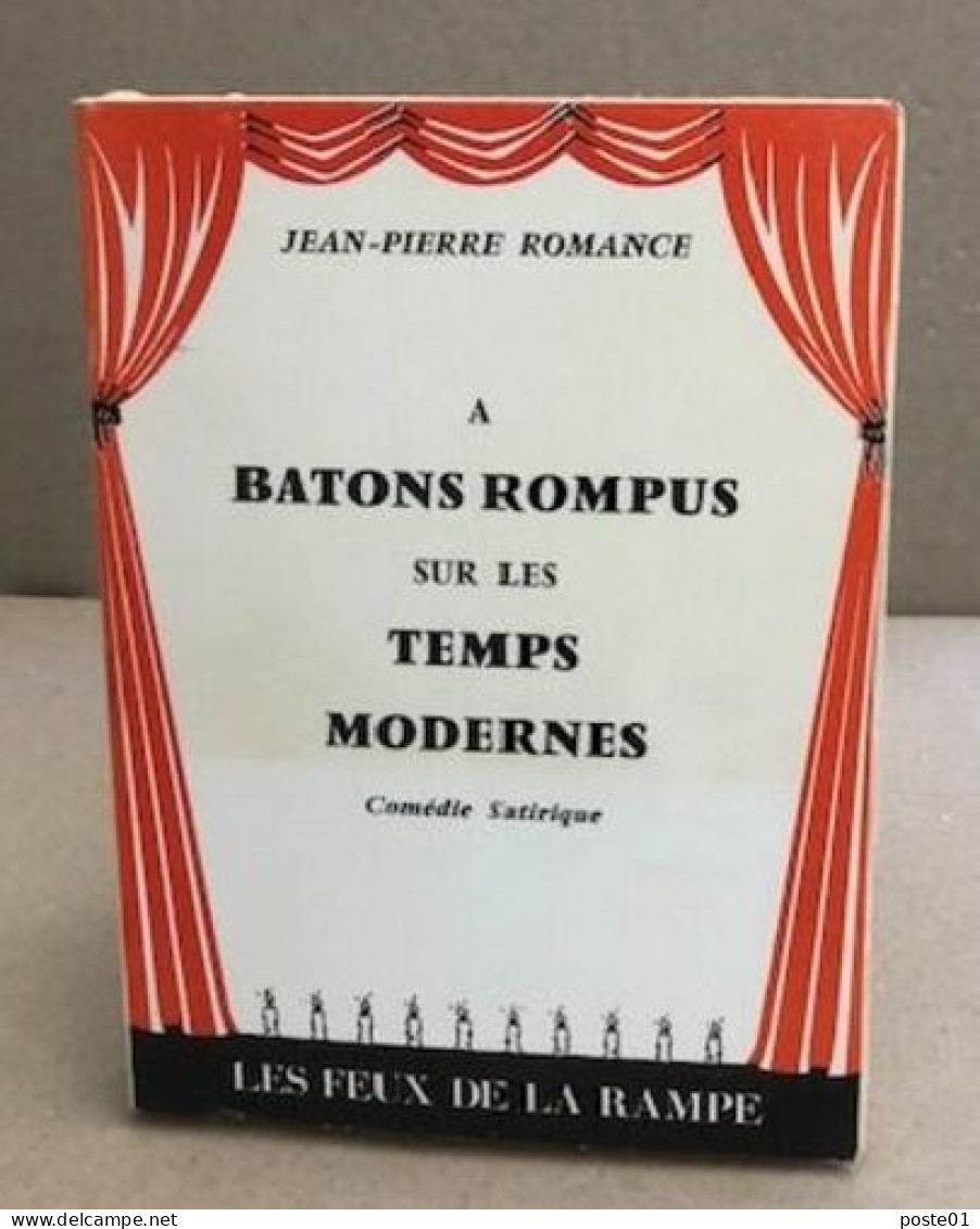 A Batons Rompus Sur Les Temps Modernes / Comédie Satirique - Kunst