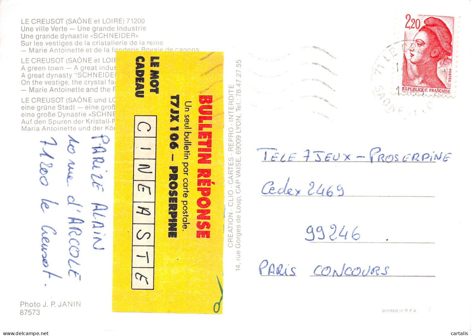 71-LE CREUSOT-N°4164-B/0053 - Le Creusot