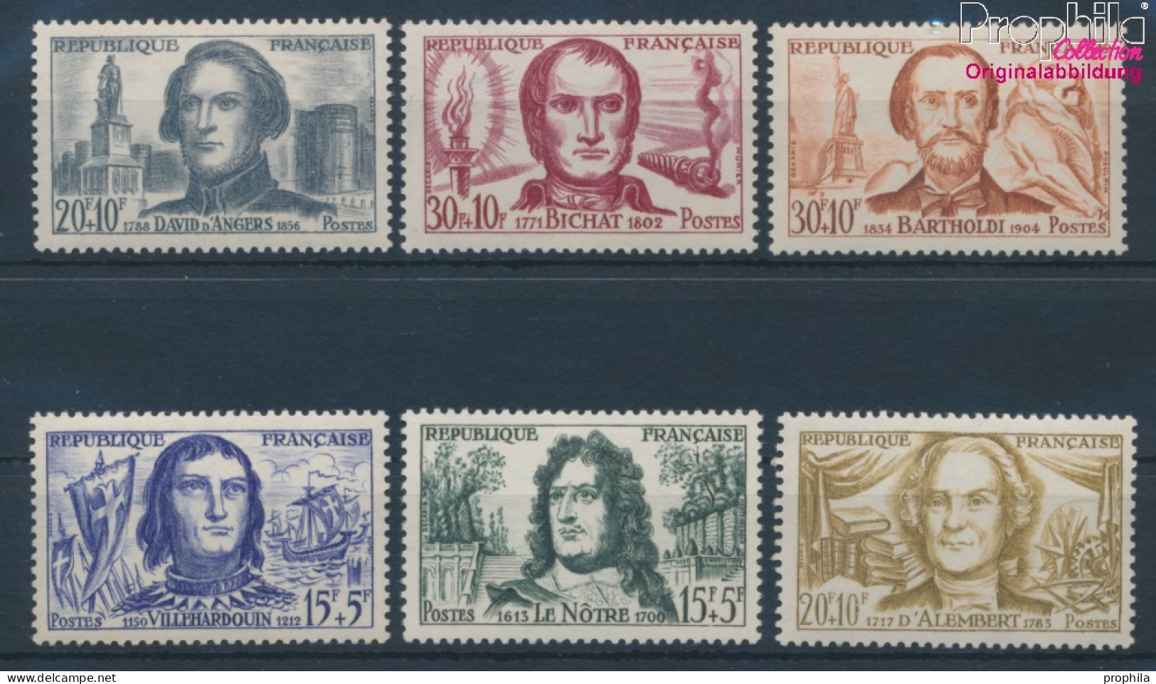 Frankreich 1251-1256 (kompl.Ausg.) Postfrisch 1959 Rotes Kreuz (10387646 - Nuovi