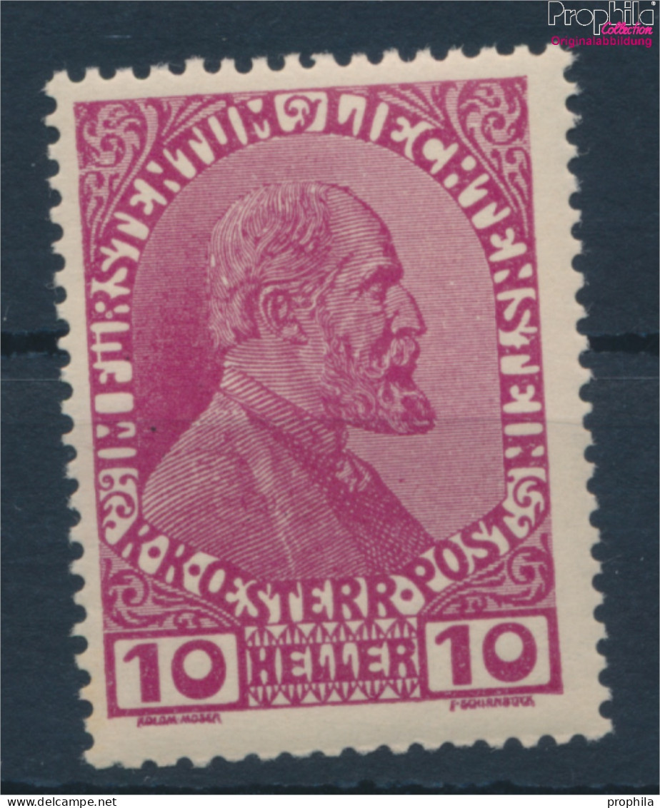 Liechtenstein 6 Postfrisch 1917 Freimarke (10373702 - Ungebraucht