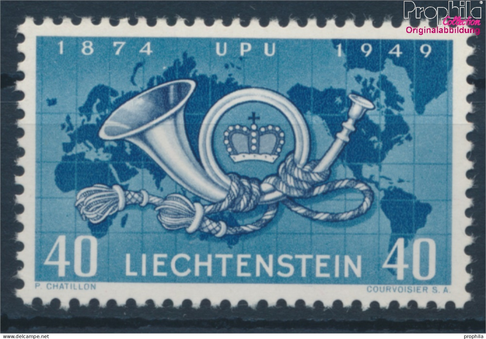 Liechtenstein 277 (kompl.Ausg.) Postfrisch 1949 UPU (10373722 - Unused Stamps