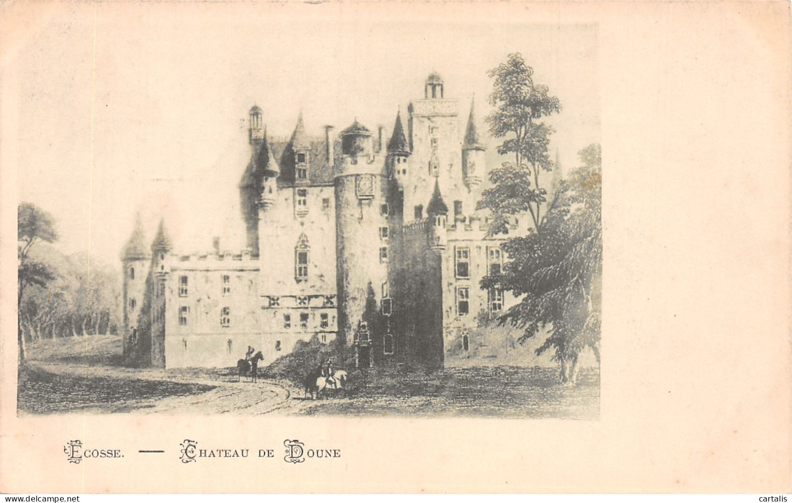 ECO-ECOSSE CHÂTEAU DE DOUNE-N°4164-E/0117 - Sonstige & Ohne Zuordnung