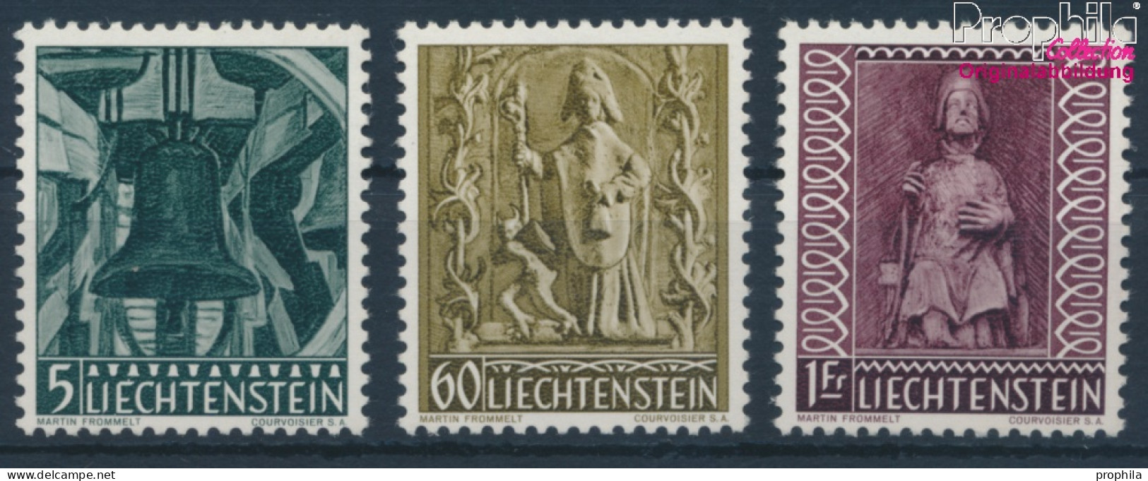 Liechtenstein 386-388 (kompl.Ausg.) Postfrisch 1959 Weihnachten (10373751 - Unused Stamps