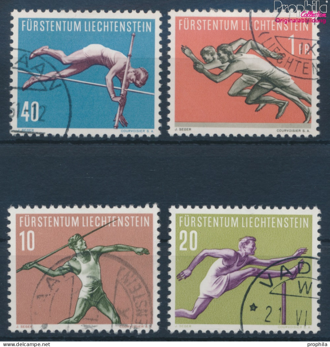 Liechtenstein 342-345 (kompl.Ausg.) Gestempelt 1956 Sport (10374134 - Usati