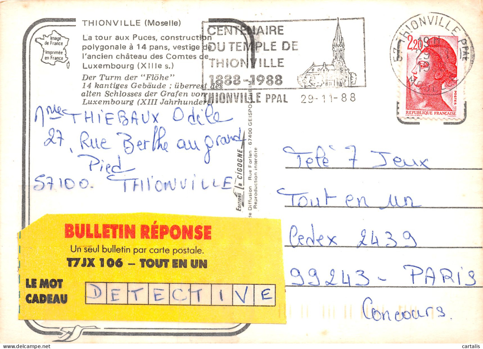 57-THIONVILLE-N°4165-B/0121 - Thionville