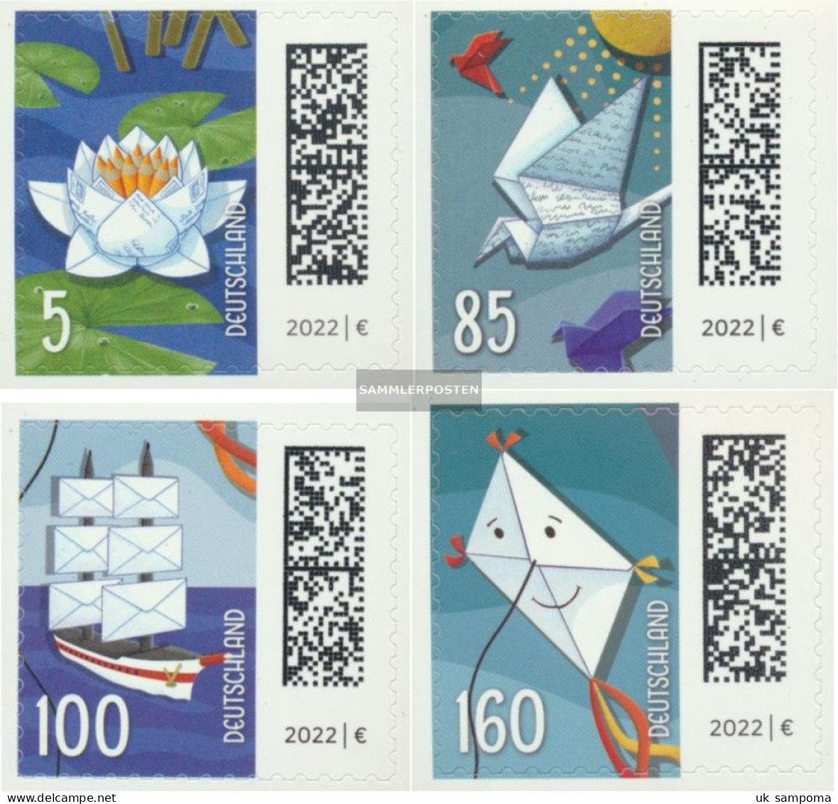 FRD (FR.Germany) 3651-3654 (complete Issue) Selbstklebende Issueabe Unmounted Mint / Never Hinged 2021 World The Letters - Neufs