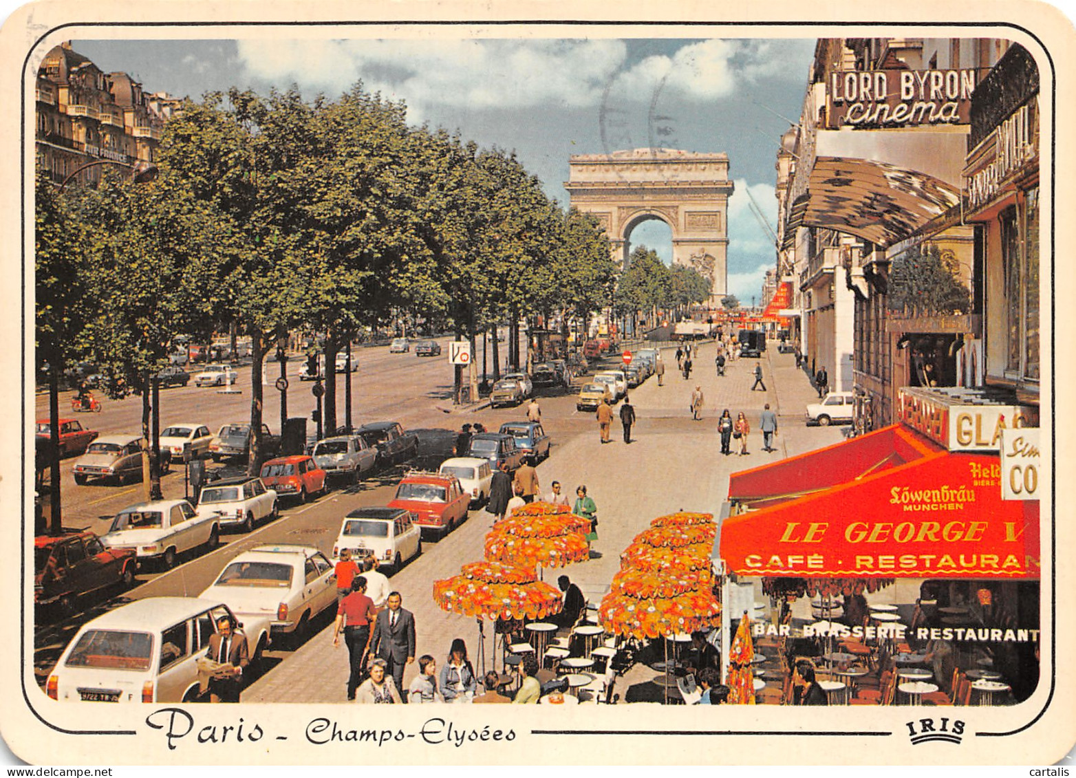 75-PARIS LES CHAMPS ELYSEES-N°4165-B/0063 - Champs-Elysées