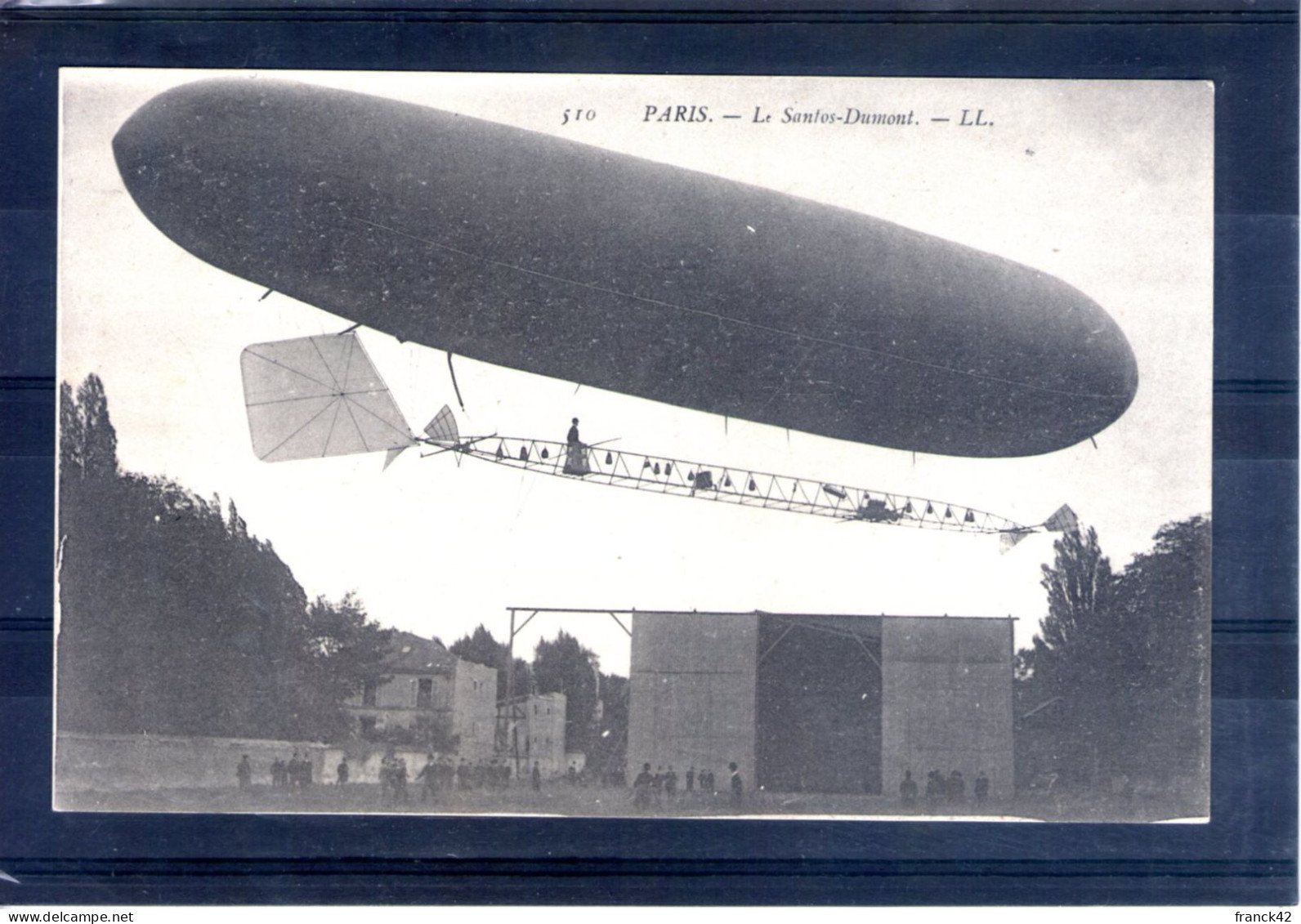 75. Paris. Le Santos Dumont - Zeppeline