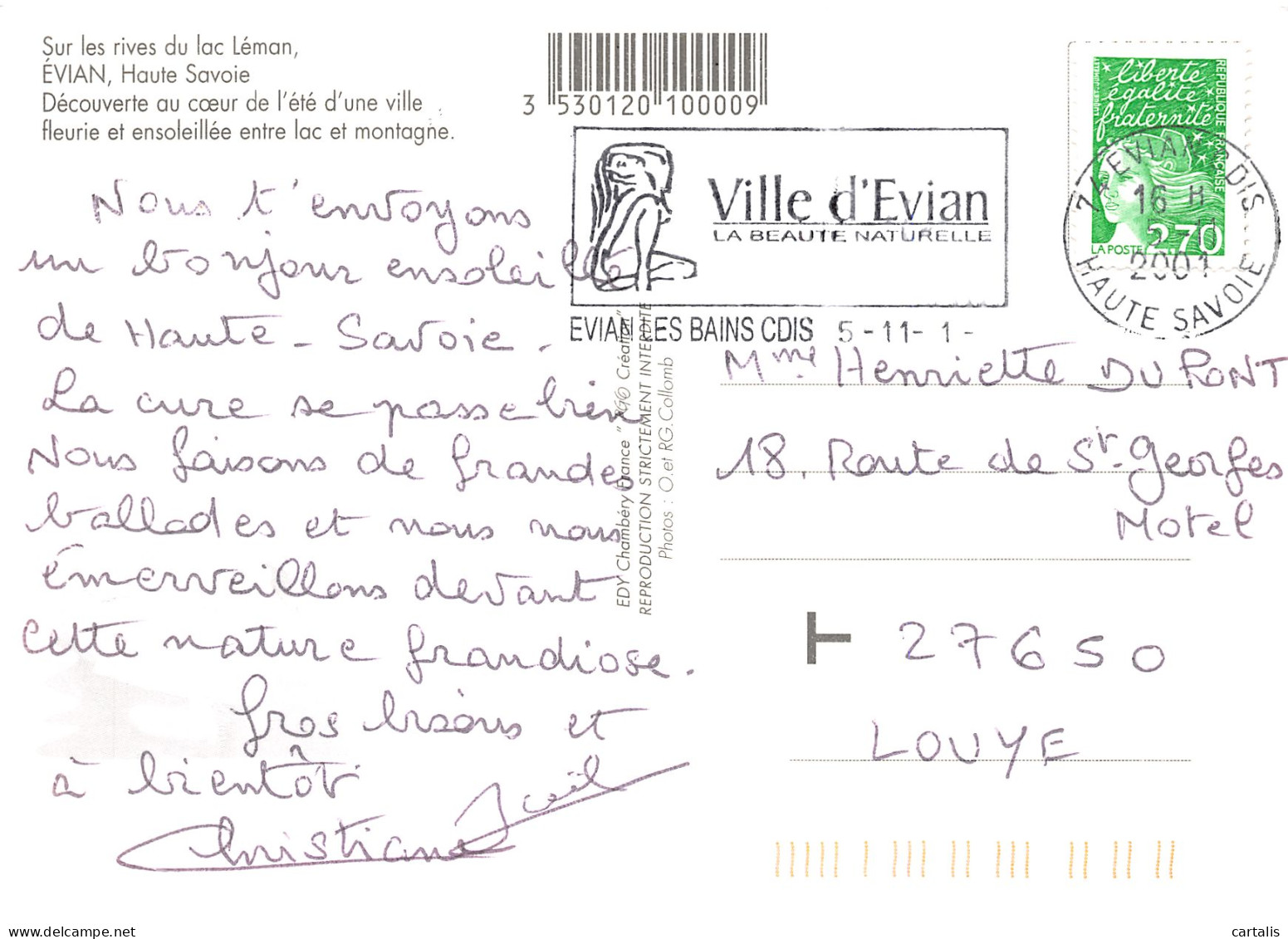 74-EVIAN-N°4165-A/0293 - Evian-les-Bains