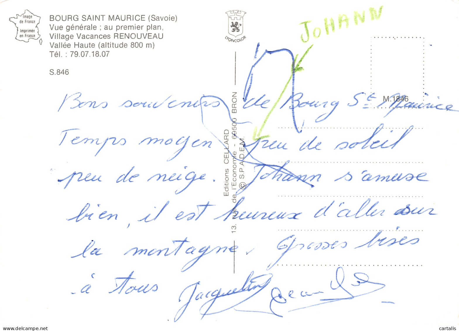73-BOURG SAINT MAURICE-N°4165-A/0241 - Bourg Saint Maurice