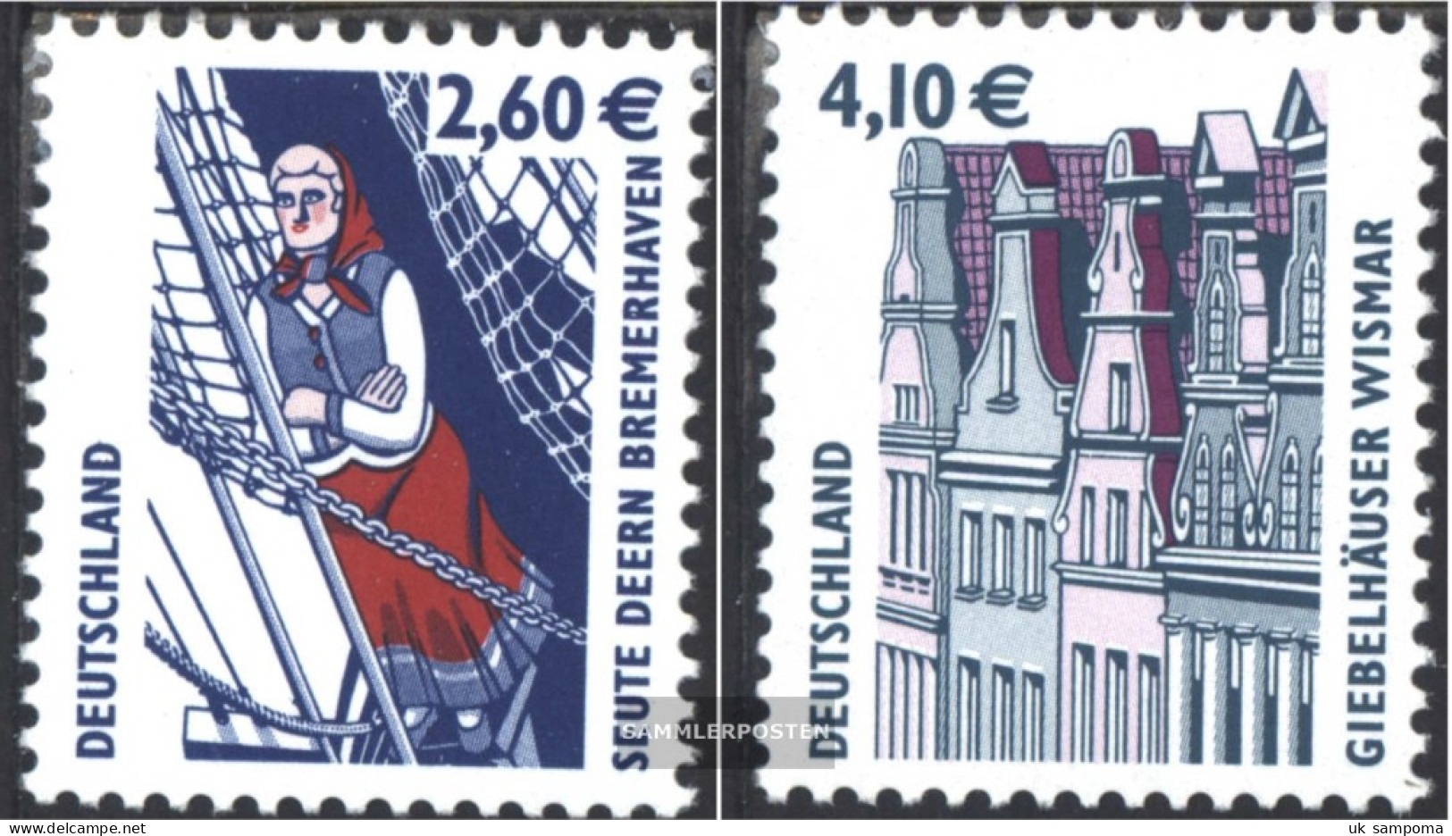 FRD (FR.Germany) 2322-2323 (complete Issue) Unmounted Mint / Never Hinged 2003 Attractions - Ungebraucht