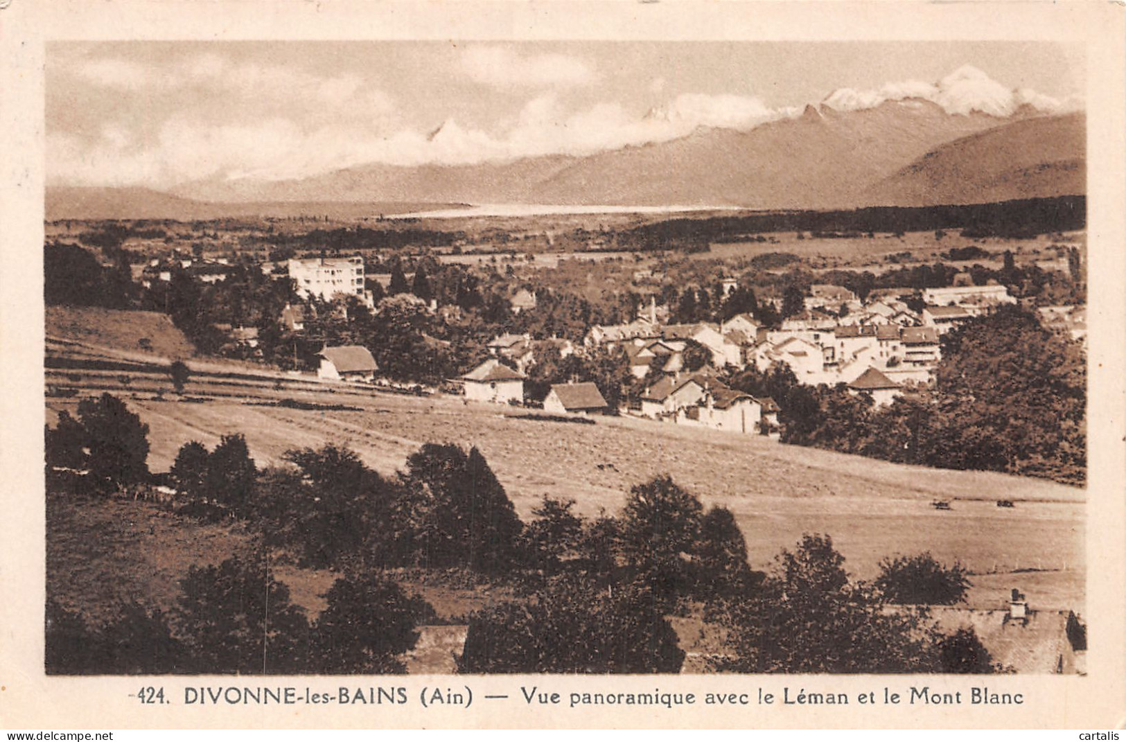 01-DIVONNE LES BAINS-N°4165-E/0169 - Divonne Les Bains