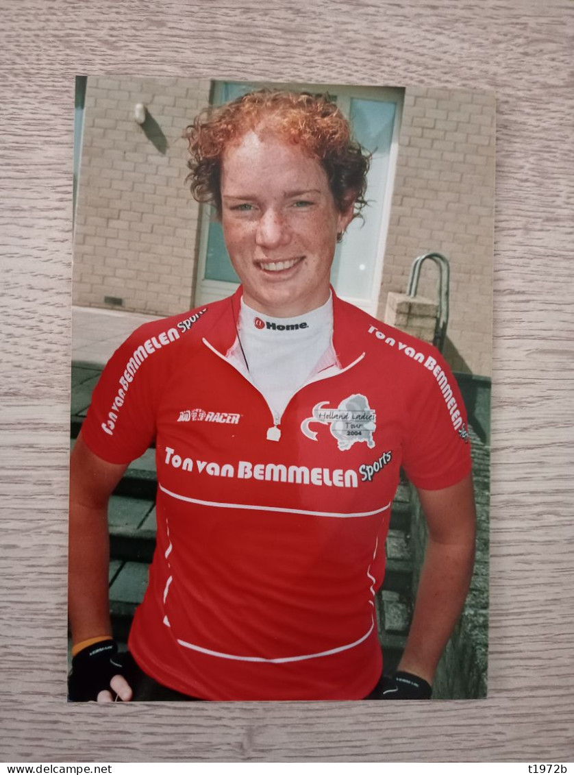 Photo Originale Cyclisme Cycling Ciclismo  Wielrennen Radfahren KIRSTEN WILD 1ste Jongerentrui Holland Ladies Tour 2004) - Wielrennen