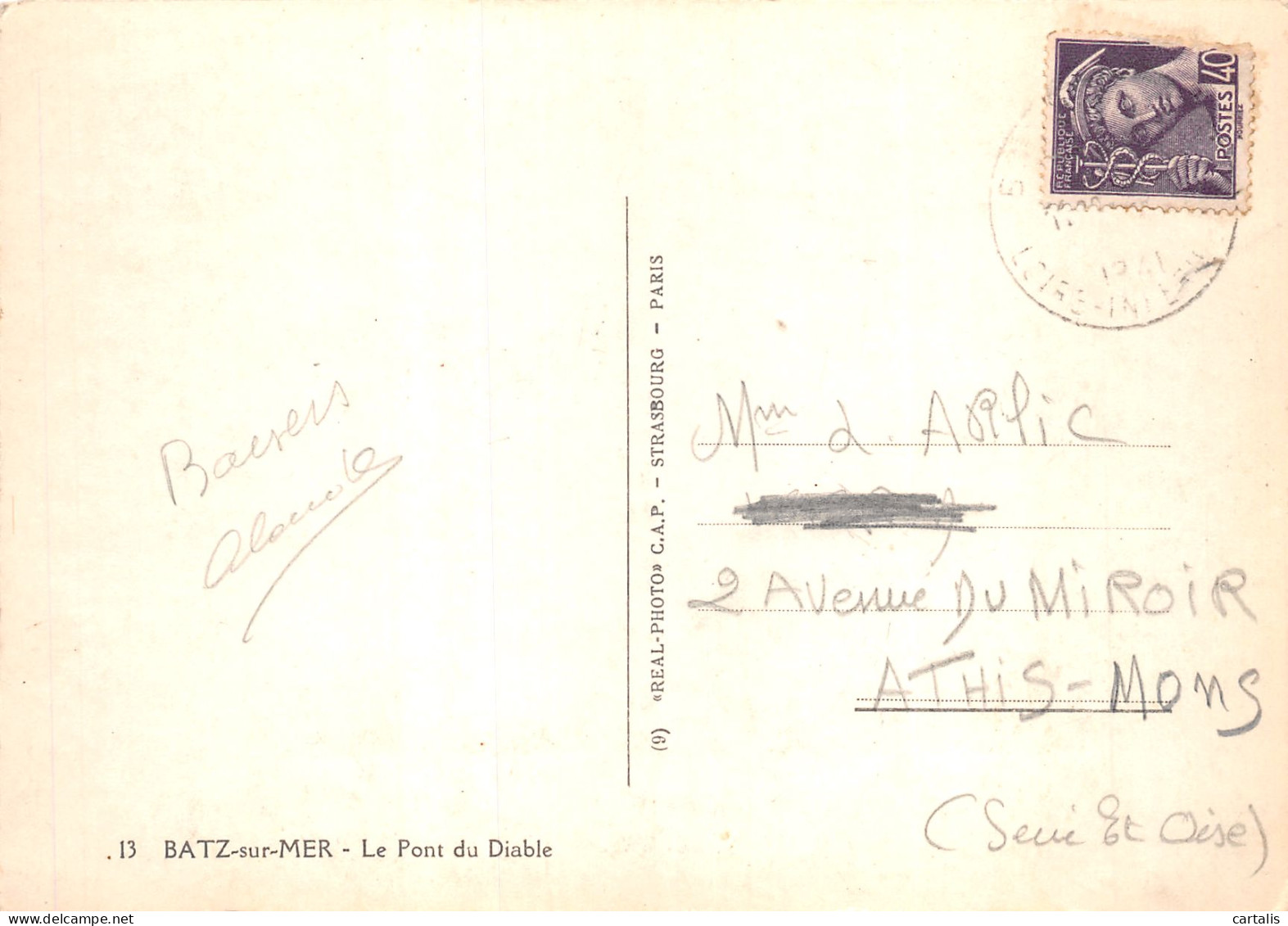 44-BATZ SUR MER-N°4165-D/0113 - Batz-sur-Mer (Bourg De B.)