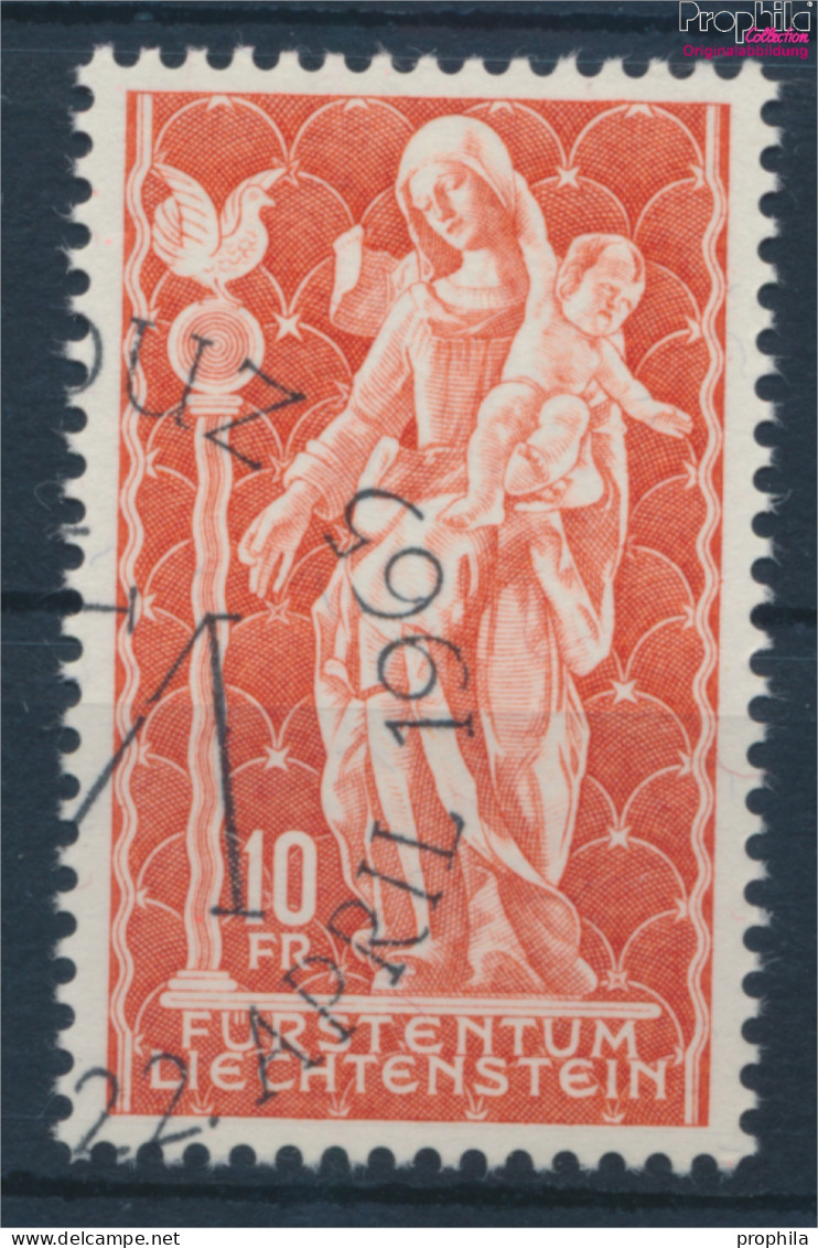 Liechtenstein 449 (kompl.Ausg.) Gestempelt 1965 Freimarke: Madonna (10374171 - Gebruikt